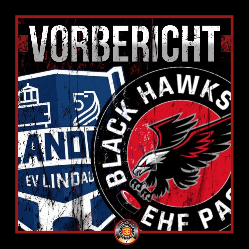 Erstes von zwei 6-Punkte Spielen am Wochenende: Black Hawks zu Gast in Lindau